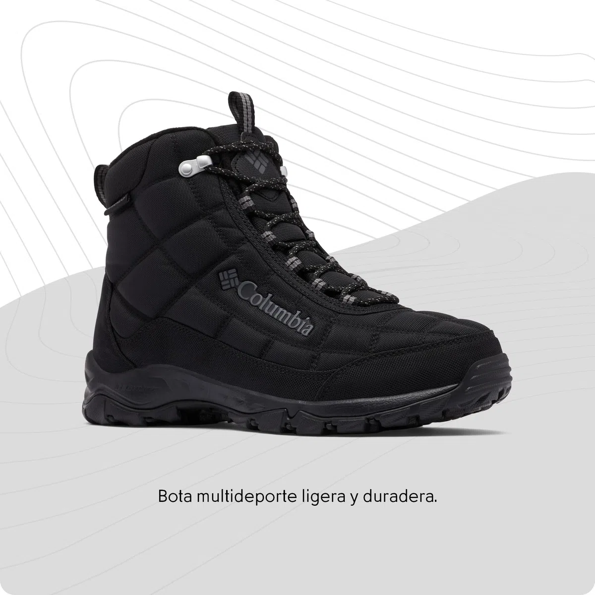 Columbia Botas de Nieve para Hombre, FIRECAMP