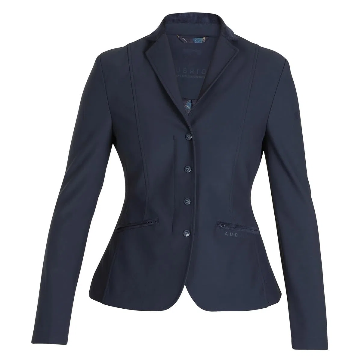 Aubrion - Chaqueta de Equitación Brixton para Mujer (36 in / 91 cm) (Storm)