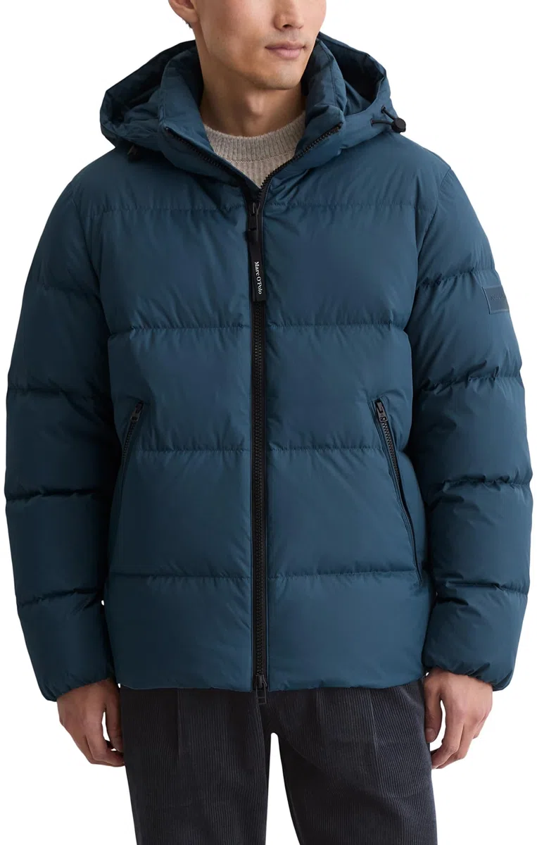 Marc OߴPolo Cazadora de plumas Hombre con capucha desmontable Regular Fit