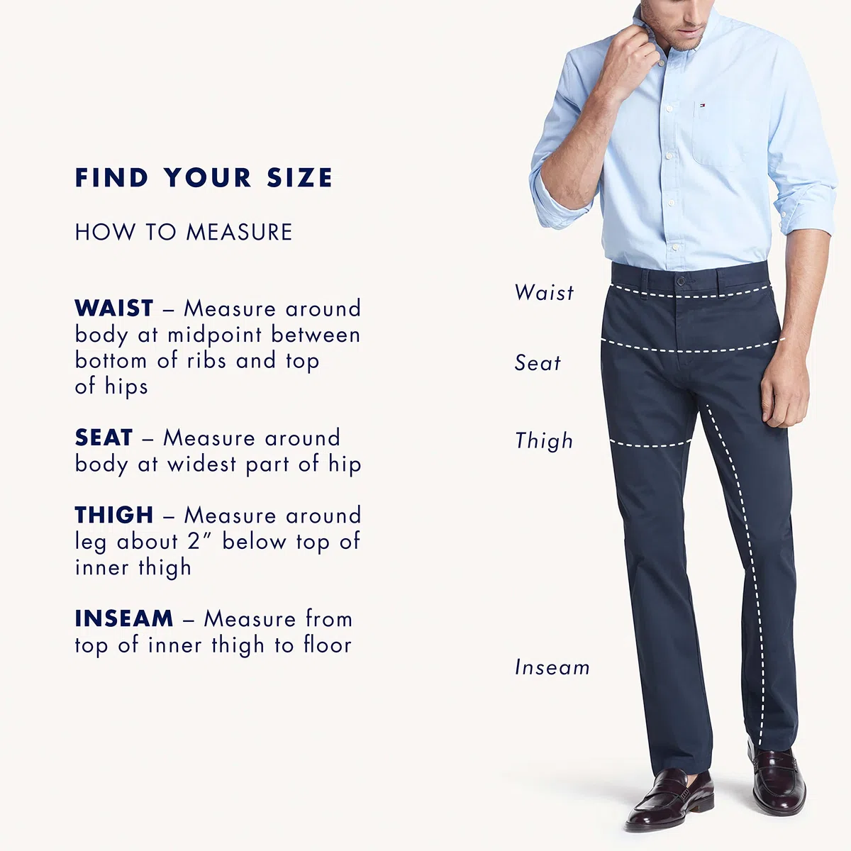 Tommy Hilfiger Pantalones chinos elásticos para hombre, con pantalones casuales de ajuste personalizado, color caqui arena, 38 de ancho x 32 de largo de EE. UU, Caqui arena, Small