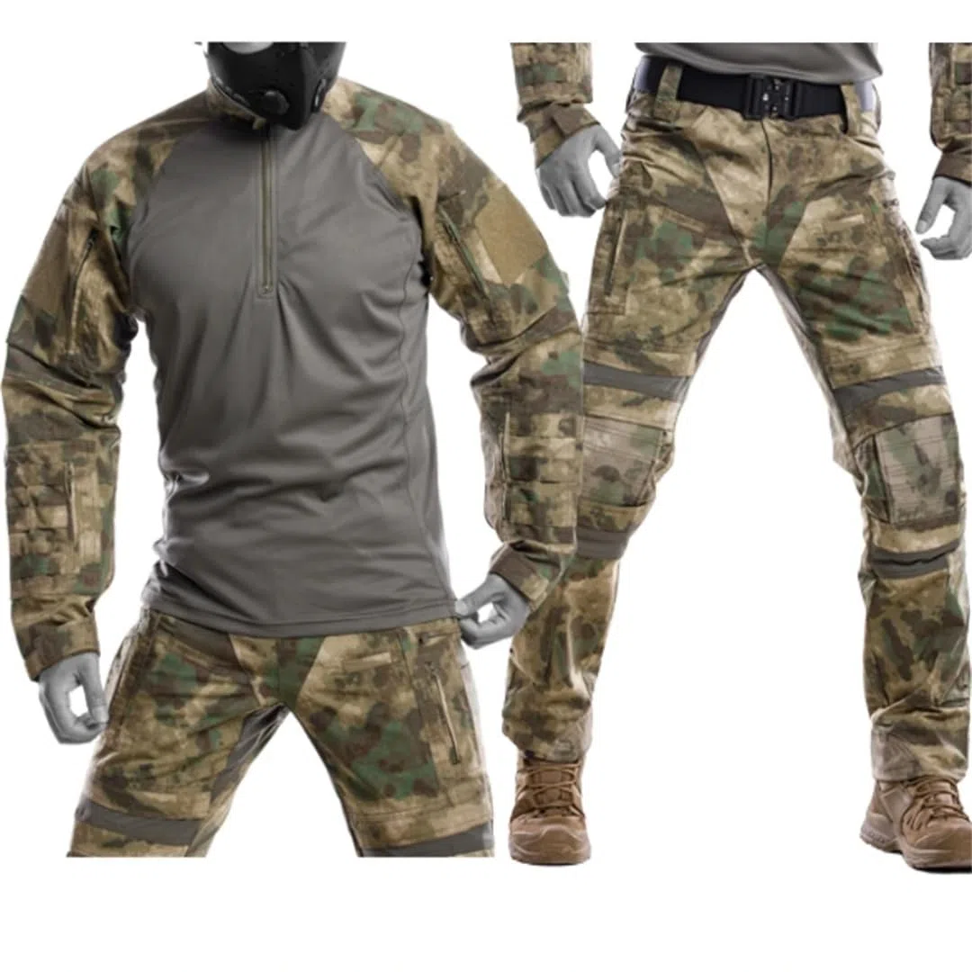 Multicam - Traje táctico de combate, uniforme de camuflaje, equipo de entrenamiento al aire libre, ropa de caza y trabajo