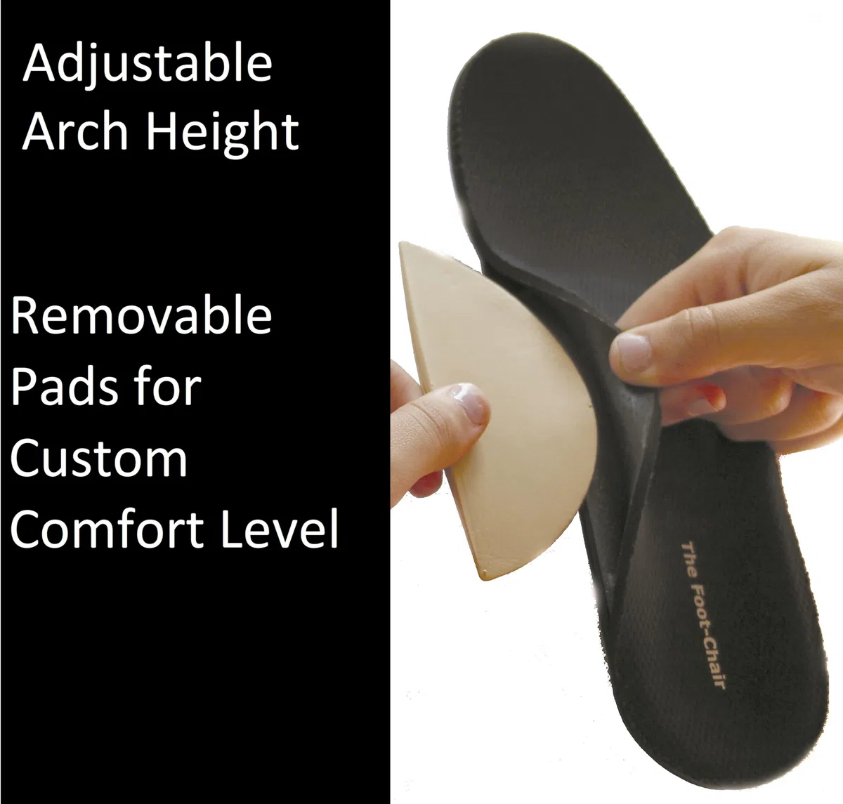 Reposapiés ortopédico con almohadillas para altura de arco ajustable. Alivia la fascitis plantar y otros dolores de pies, Women’s 13-14.5 / Men’s 11-12.5, 1