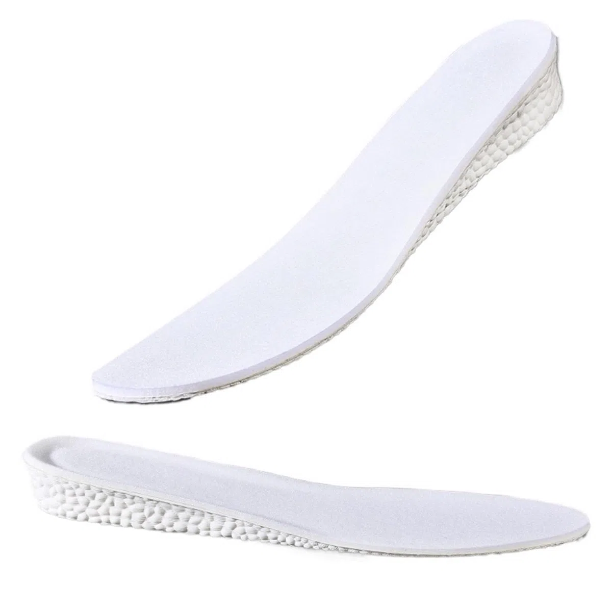 Plantillas Altura Hombre Plantilla de aumento altura, espuma viscoelástica, transpirable, unisex, suela interior, plantilla for zapatos, elevación del talón(Boost2.5cm,EU43-44(270mm))