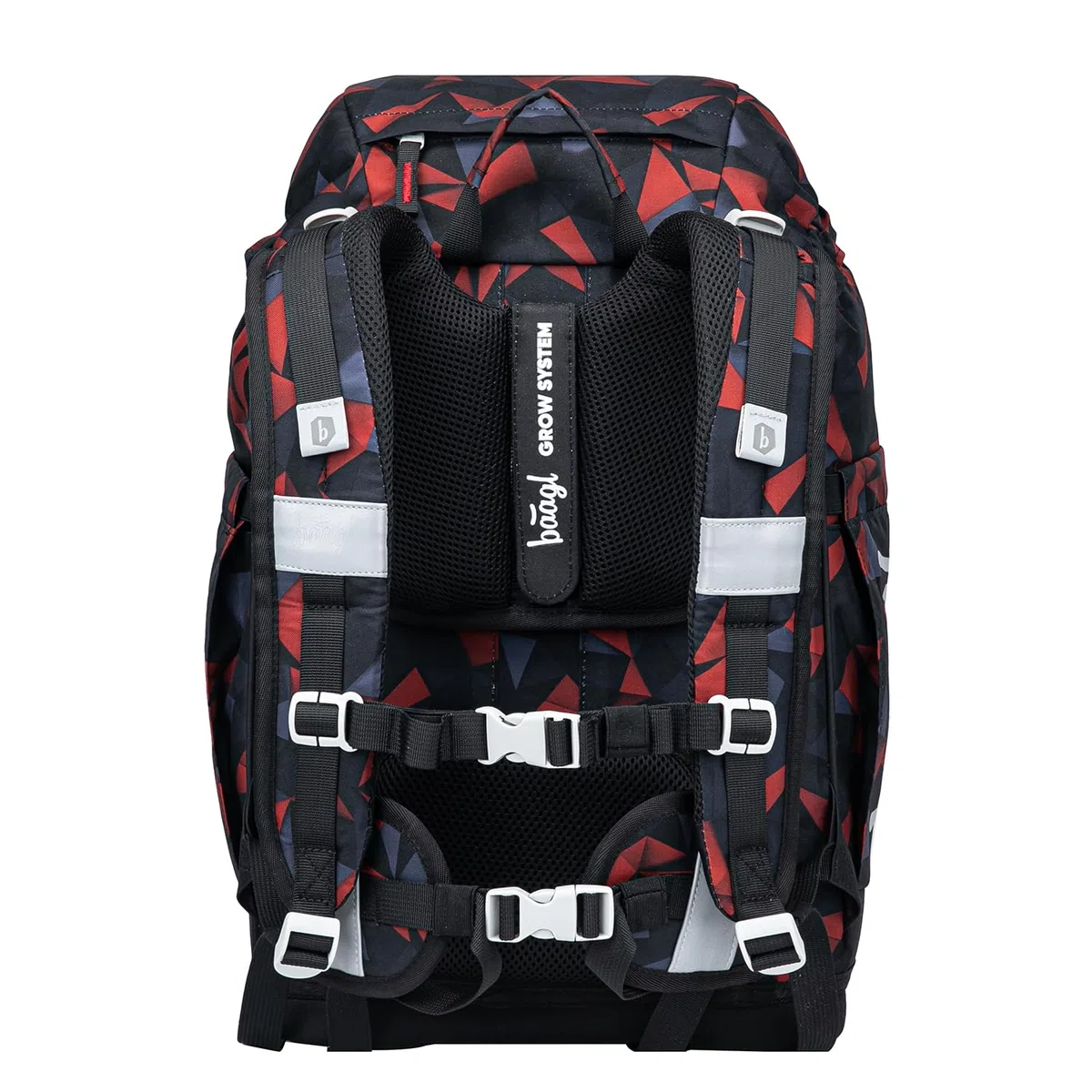 Baagl Mochila escolar para niños de 1ª clase, mochila escolar Airy Plus con sistema de espalda ergonómico y cinturón de cadera desmontable, mochila escolar ultraligera para escuela primaria, escuela | Compartimento aislado para aperitivos; cierre magnétic