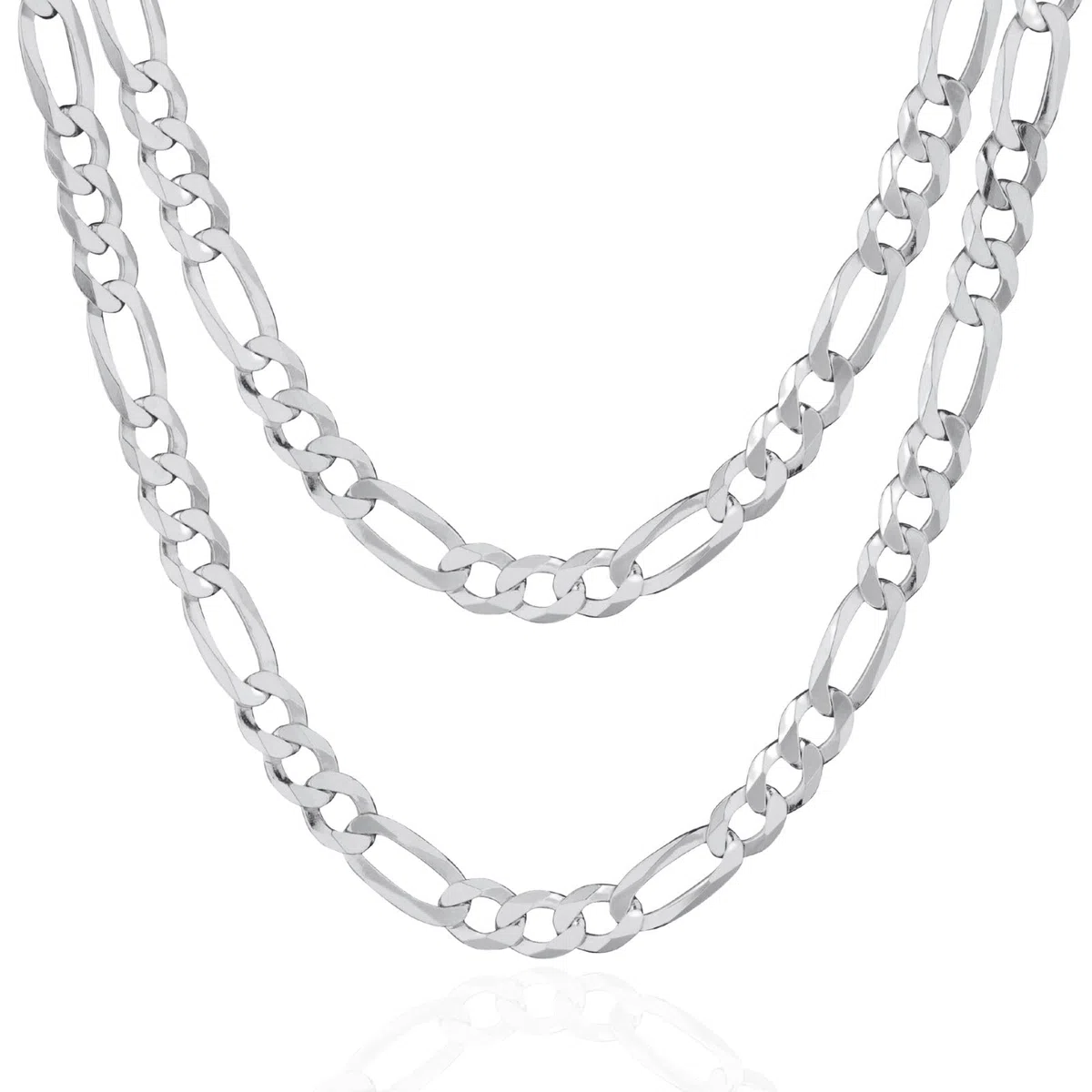 Collar de plata maciza 925 para hombre, ideal como regalo para marido o amigo, con caja de regalo