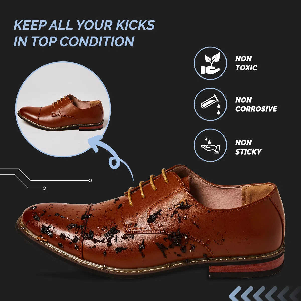 GRIPEXX Toallitas limpiadoras de zapatos, 70 toallitas para zapatos, elimina la suciedad, rozaduras y proporciona tracción, 2 en 1 toallitas multiusos para tenis de baloncesto y suciedad