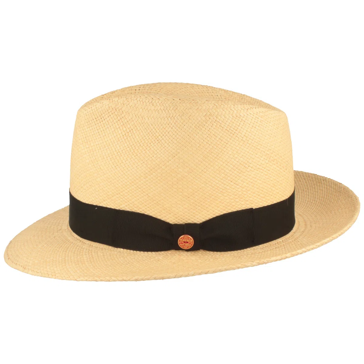Original Sombrero Panamá | Sombrero de Paja Tejido a Mano en Ecuador – Correa Ancha Exterior – Protección Solar UV 30 – Resistente al Agua – Material Ligero y Transpirable