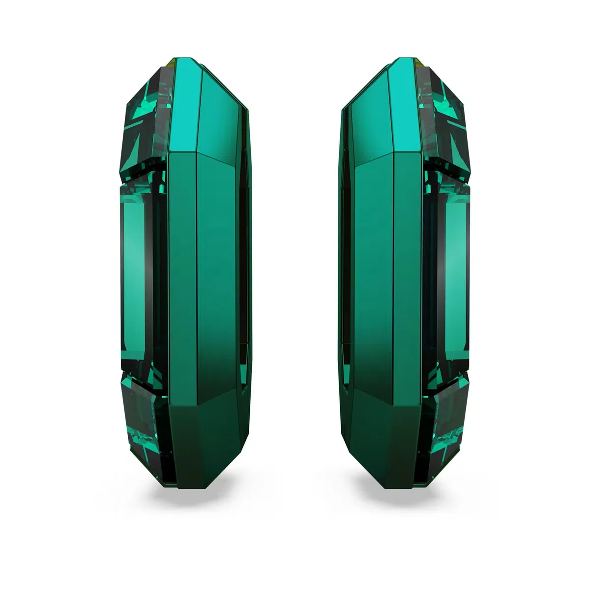 Swarovski Lucent Colección pendientes de aro, forma octagonal