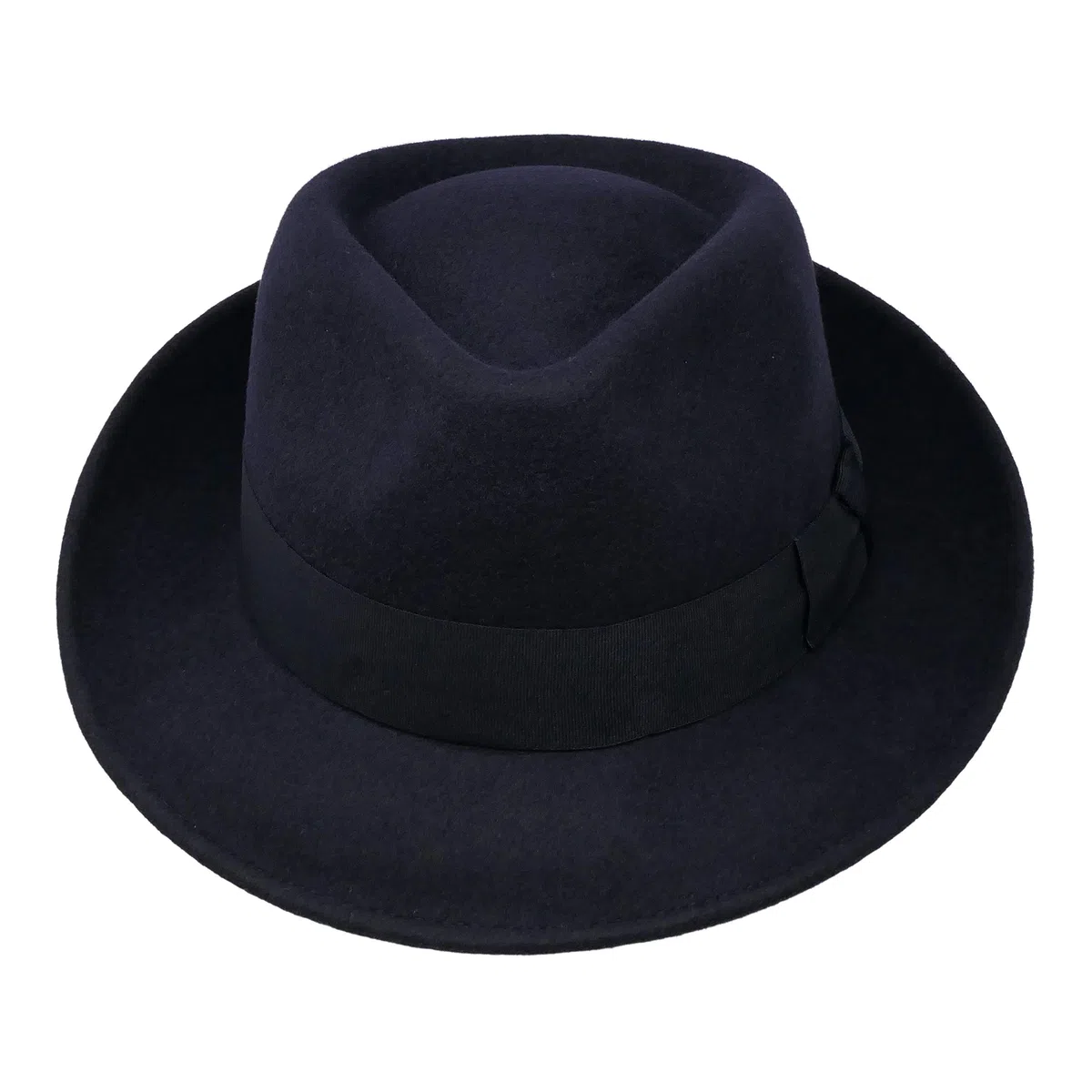 BORGES & SCOTT B&S Premium Doyle – Sombrero de lágrima Fedora - 100% Fieltro de Lana - Enrollable para Viajes - Resistente al Agua - Unisex