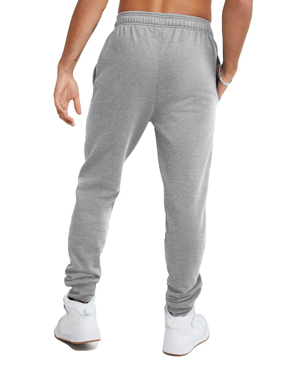 Champion Powerblend - Jogger de Forro Polar para Hombre, Pierna Izquierda Pantalones Deportivos Hombre