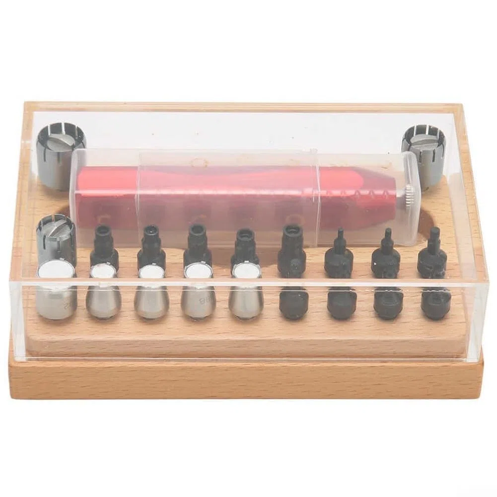 Kit Reparación Relojes para profesional con 20 Cabezales Kit
