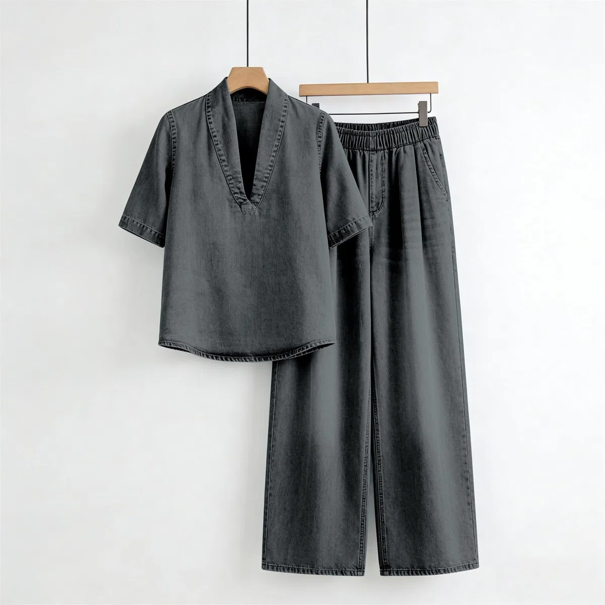 Conjunto Mujer Dos Piezas Elegante Verano Casual Deportivo Chandal Completo Loungewear Holgado Diarios Casa Playa Vacacionesropa Verano mujerSencillo y Atemporal