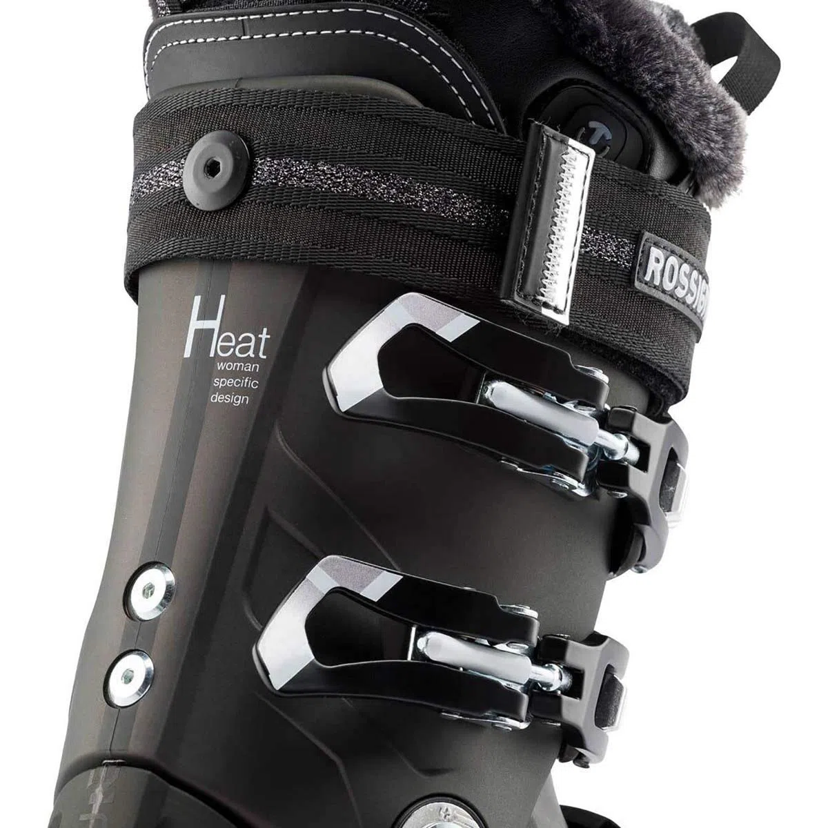 Rossignol Pure Heat Botas de esquí, Mujeres, Black,