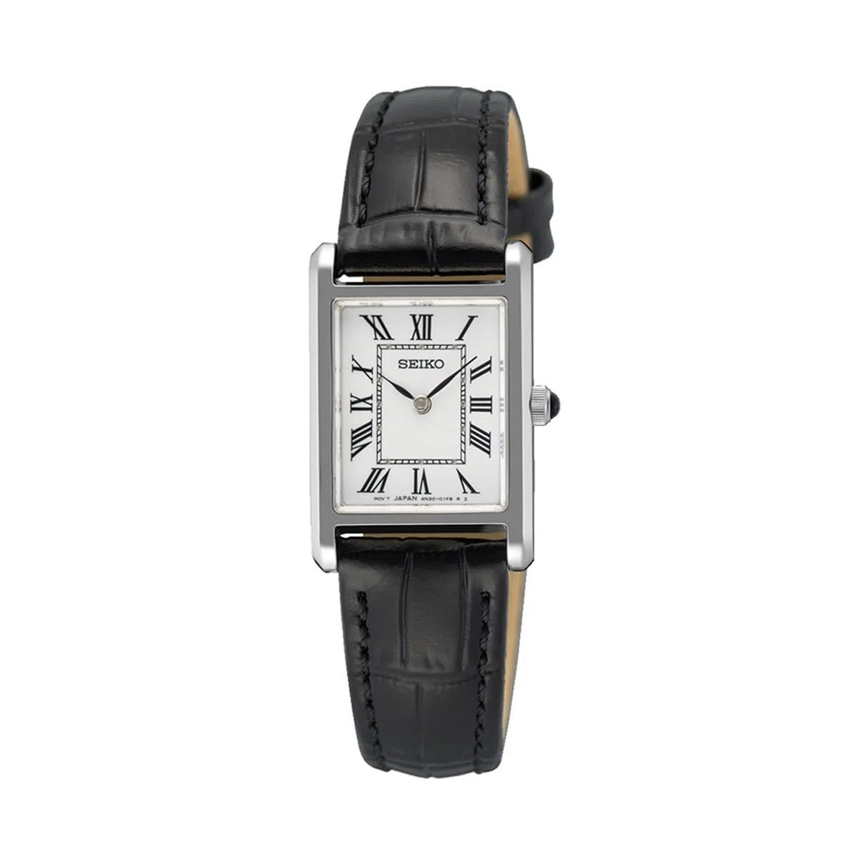 Seiko Reloj analógico para Mujer con Correa de Piel SWR107P1