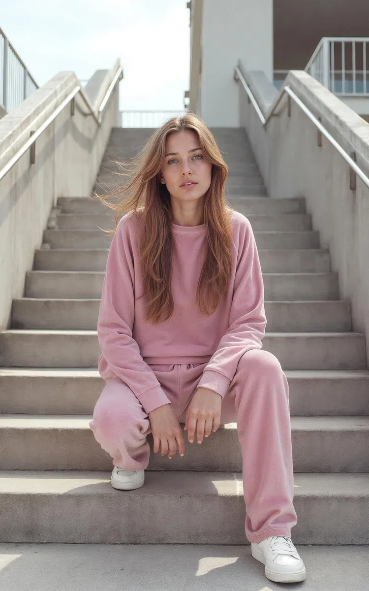 Vivisence Conjunto De Chándal Mujer Sudadera Cómoda Práctica 9206