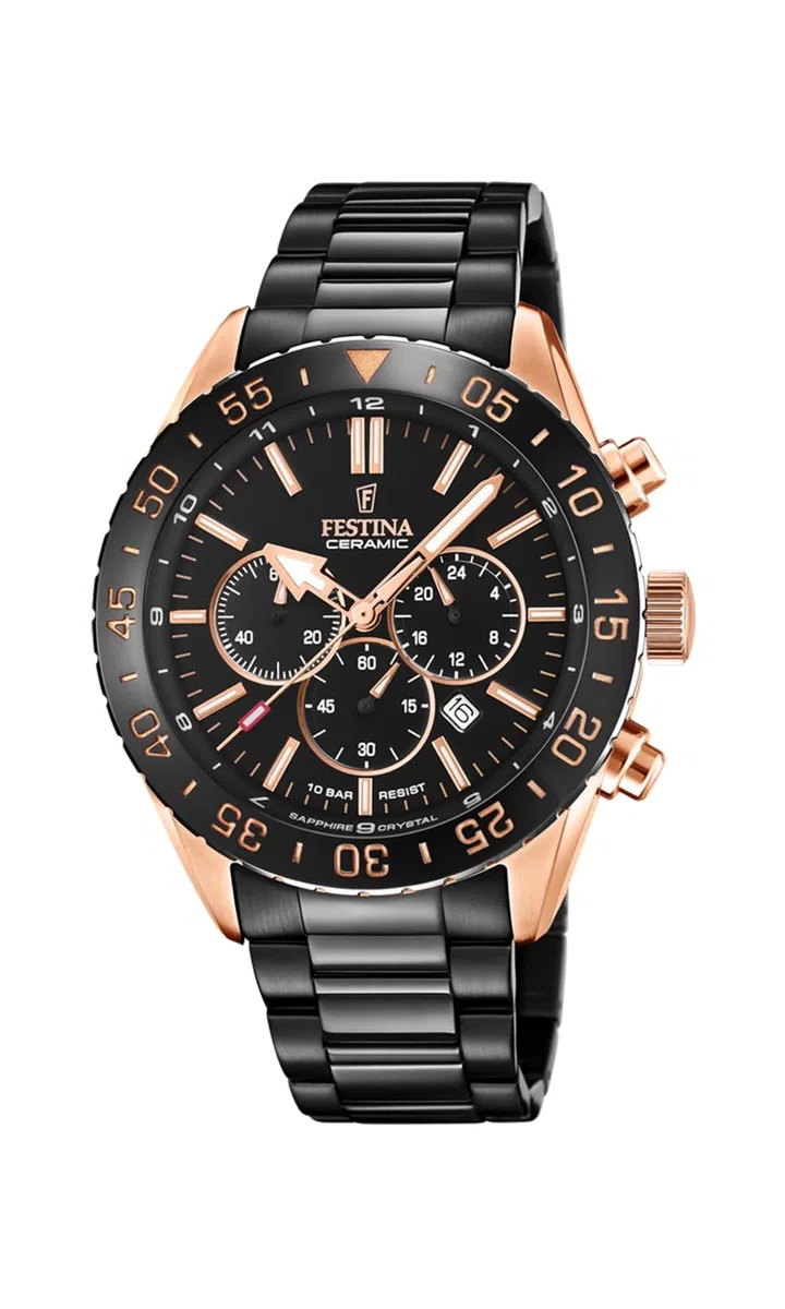 Festina Pulsera de reloj de acero para hombre