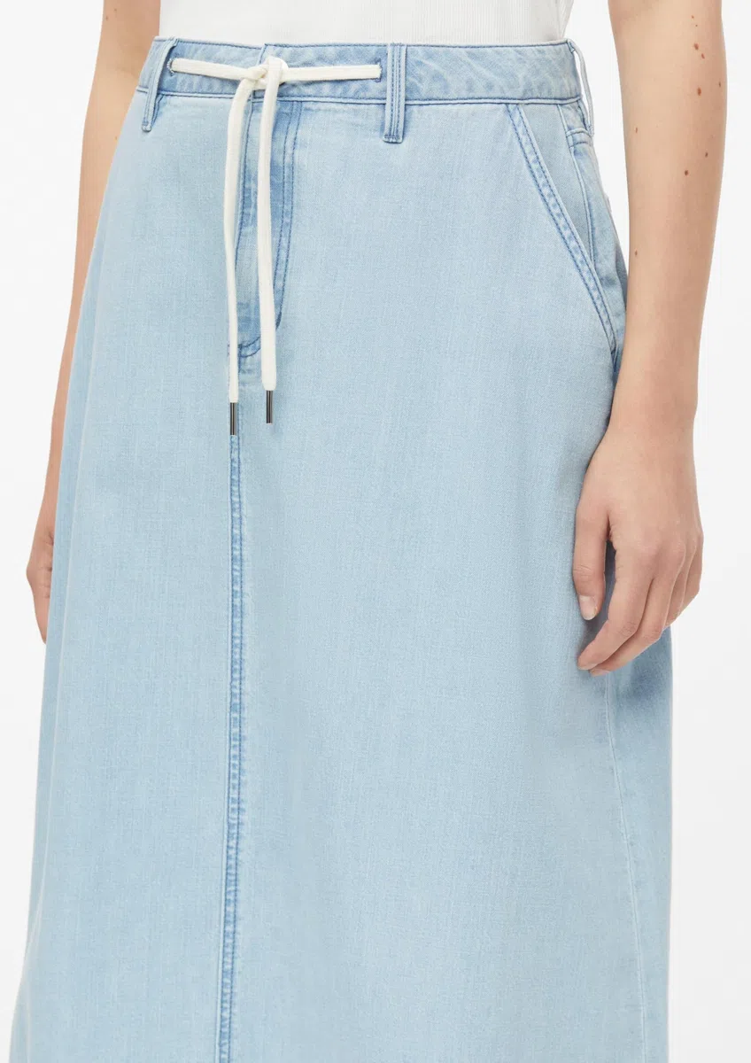 s.Oliver 2179826 Falda Vaquera Midi Mujer
