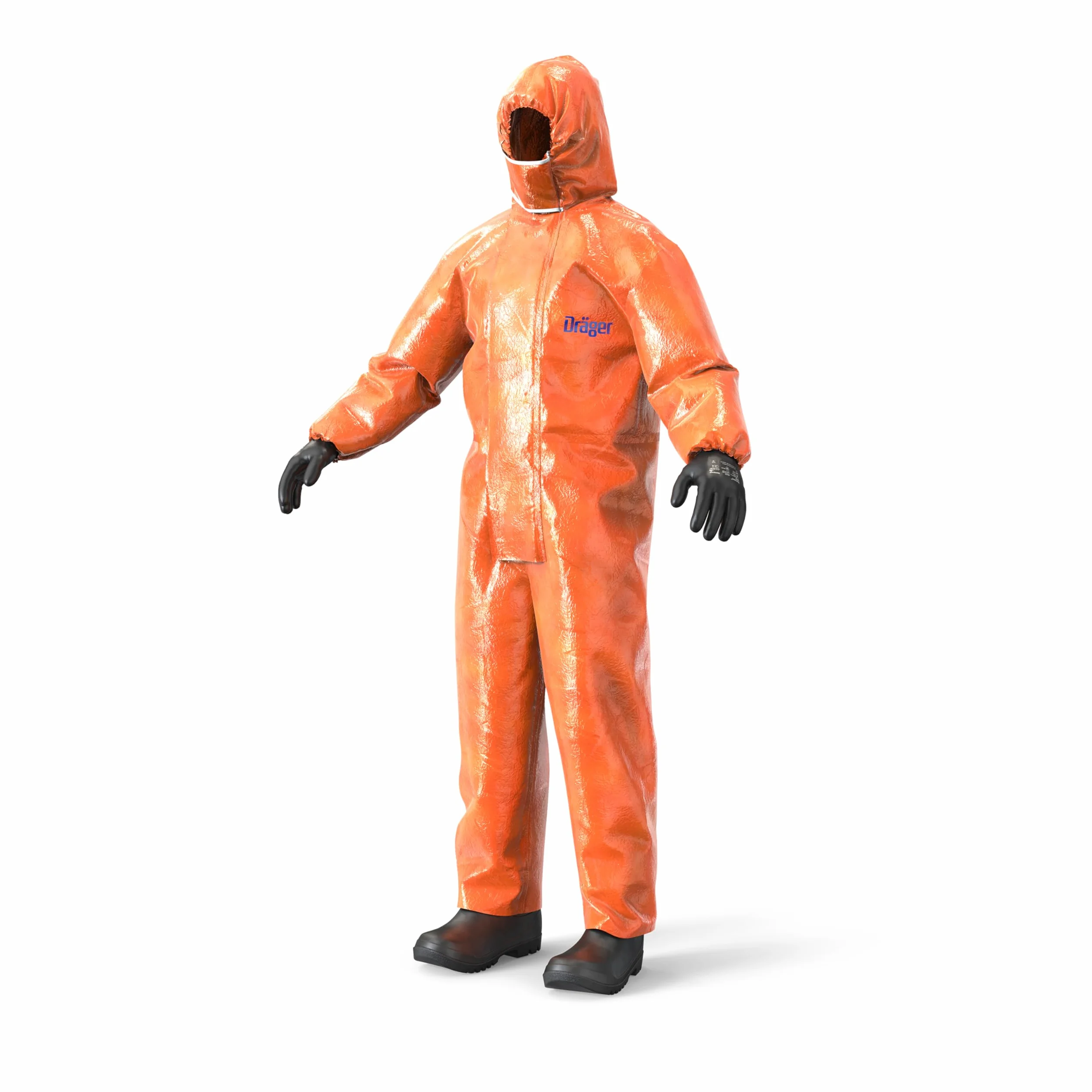 Dräger SPC 4400 CLF mono de protección profesional - Talla XL | Uso con mascarillas y respiradores para industria farmacéutica, petrolera y química