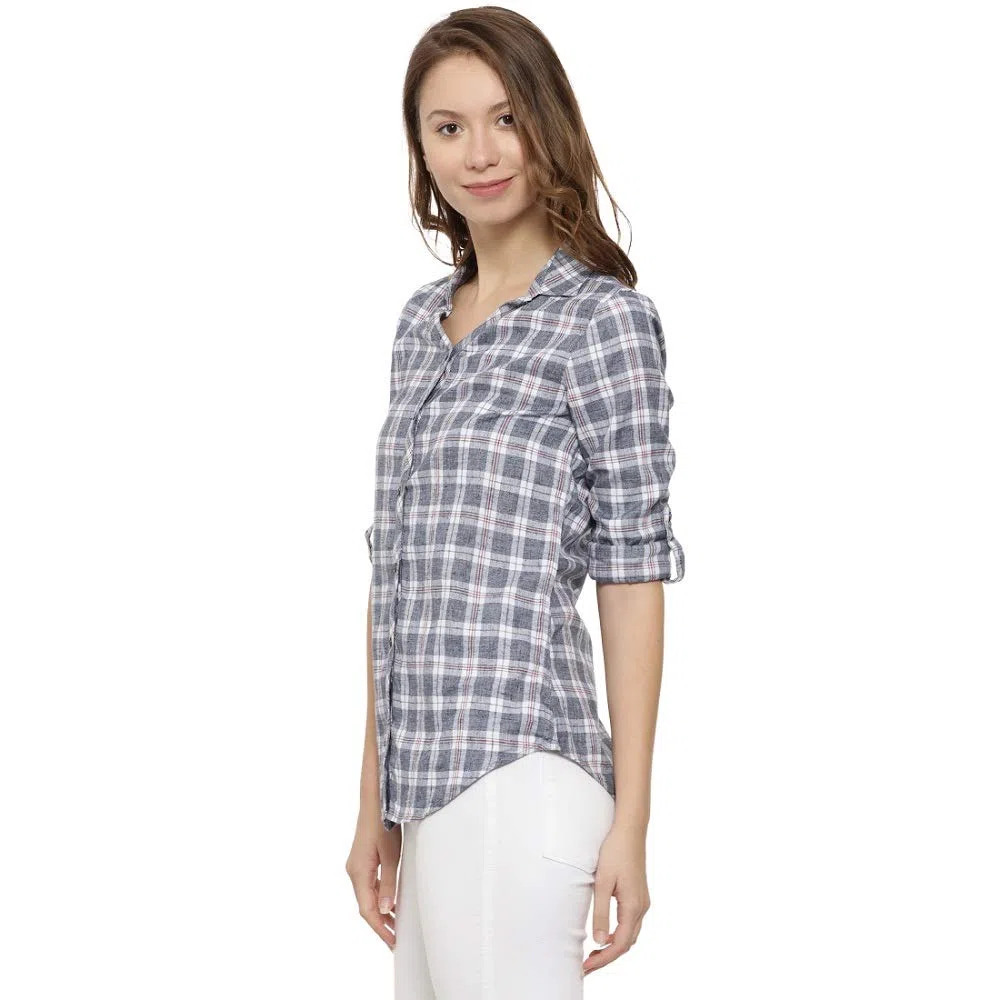 Campus Sutra Top estampado de mujer
