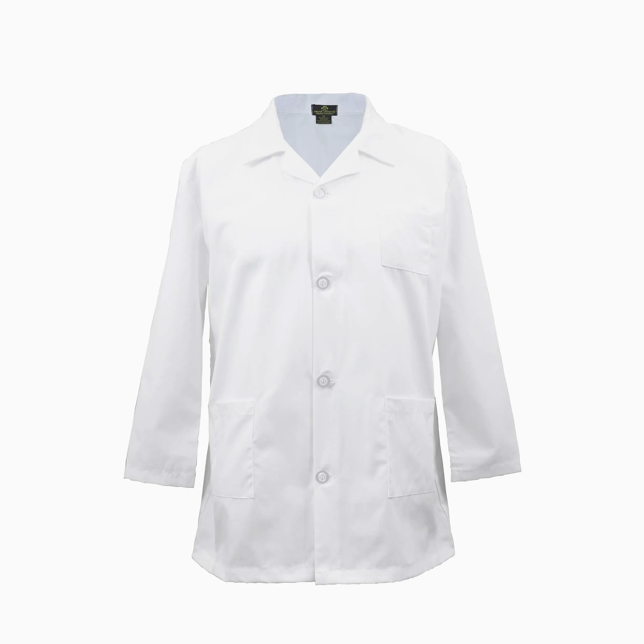 Natural Uniforms niño Bata de laboratorio 43621 2pk blanca