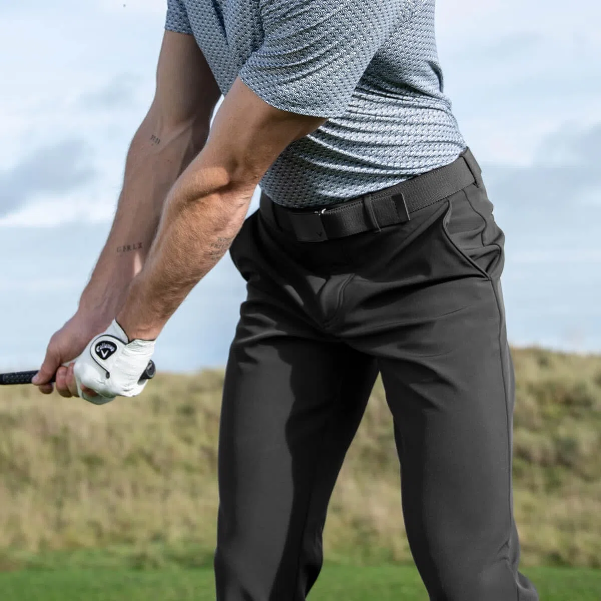 Callaway Golf Hombre Resistente al Agua Pantalones t�rmicos Bordados