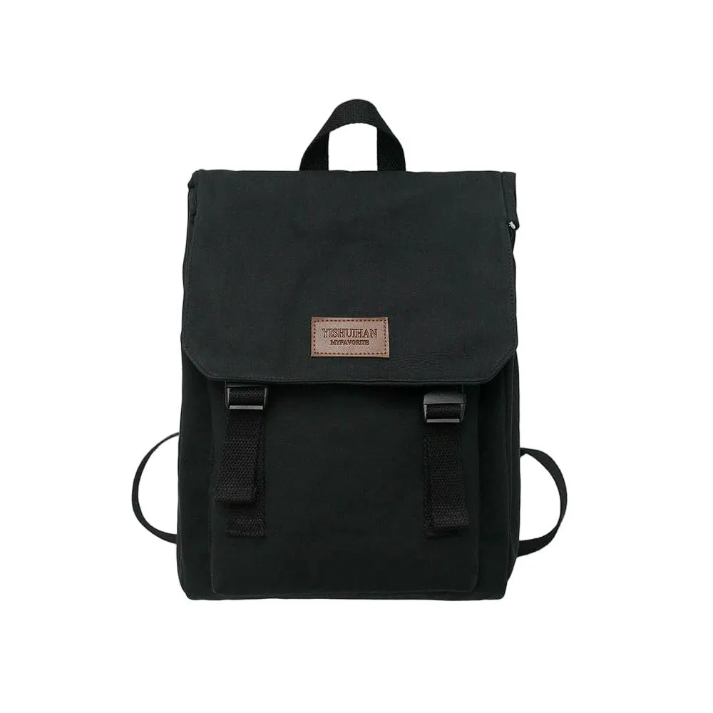 DYRBF - Mochila escolar de lona de gran capacidad para estudiantes universitarios, secundaria, estudiantes de secundaria