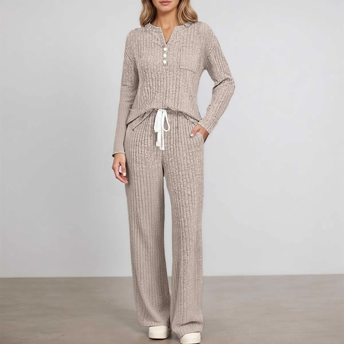 Generisch Conjunto deportivo de dos piezas para mujer, sin costuras, cintura alta, para fitness, fitness, control del abdomen, sujetador deportivo, gimnasio, ropa de yoga, entrenamiento, transpirable