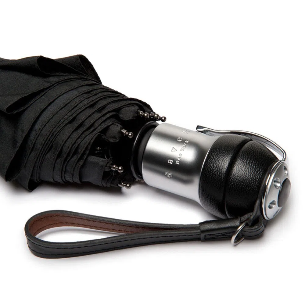 DAVEK SOLO UMBRELLA - Quality Windproof Travel Umbrella with Automatic Open & Close, Strong & Portable