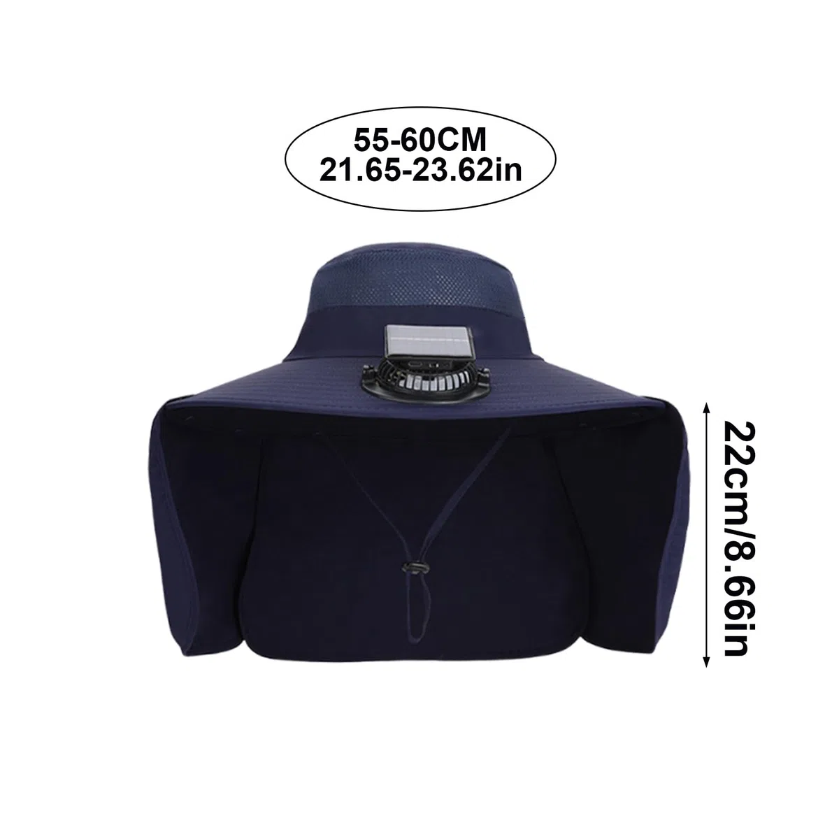 Gorra con ventilador para exteriores Gorra Refrigerante Recargable por USB | Sombrero de Aire Acondicionado para Actividades al Aire Libre para pesca, senderismo, playa, vacacion