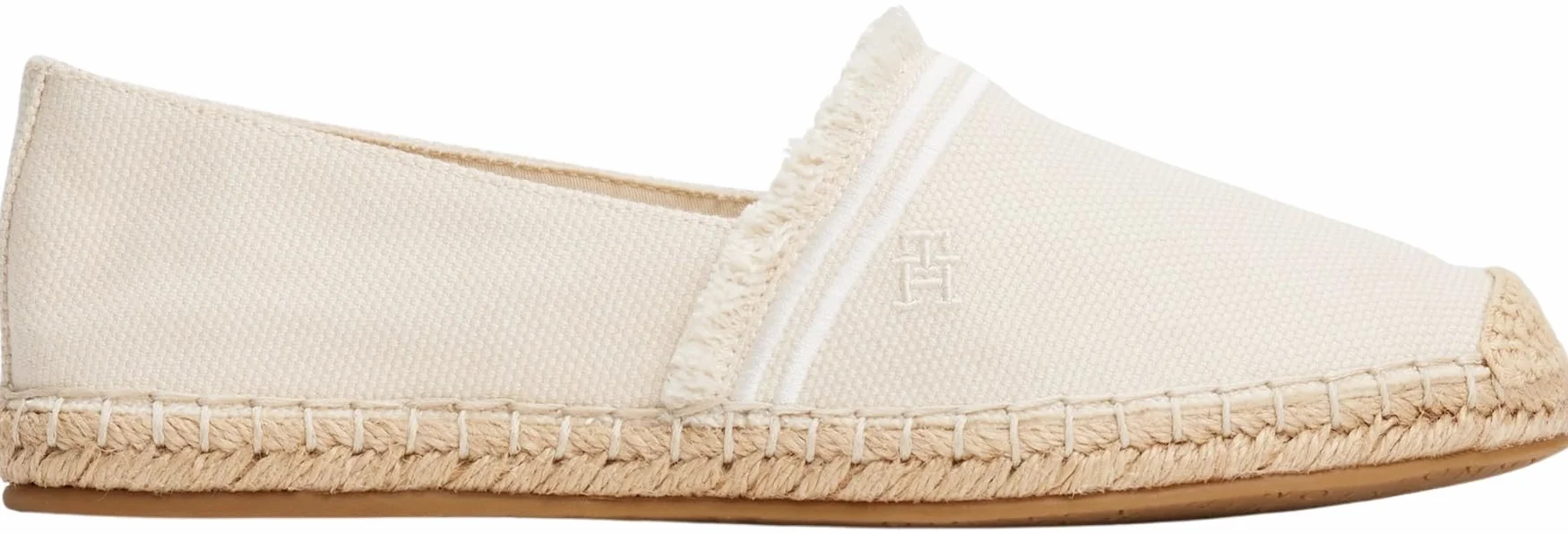Tommy Hilfiger Alpargatas Mujer Fringe Canvas Closed con Logotipo