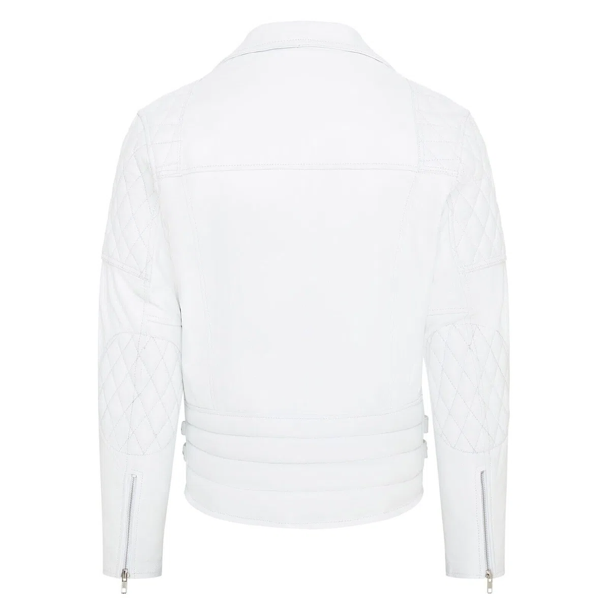Infinity Leather Chaqueta Motera Brando de Piel de Vacuno Para Hombre
