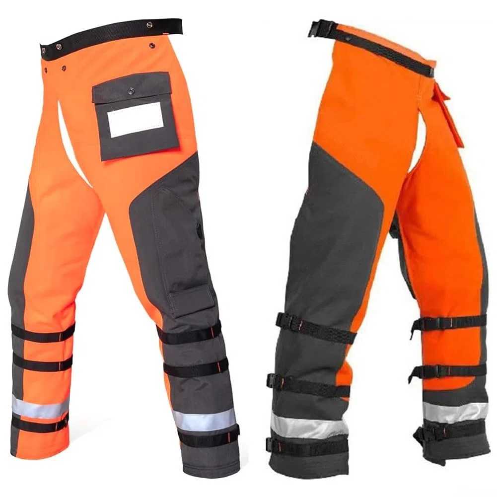 SPORTARC Pantalones de protección para motosierra, pantalones de protección de registro seguro, equipo de seguridad para operadores de motosierra
