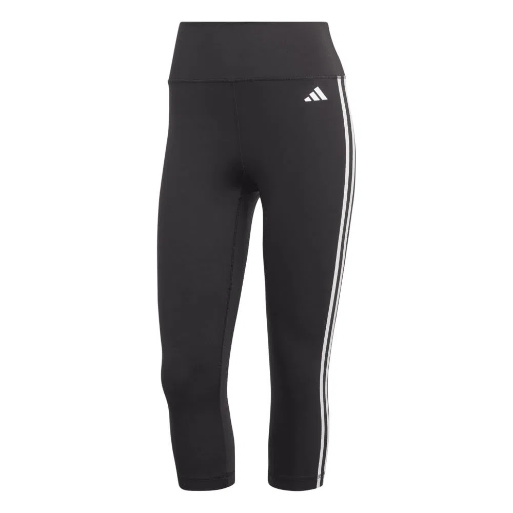adidas Leggings Largos para Mujer Essentials con 3 Rayas de Cintura Alta