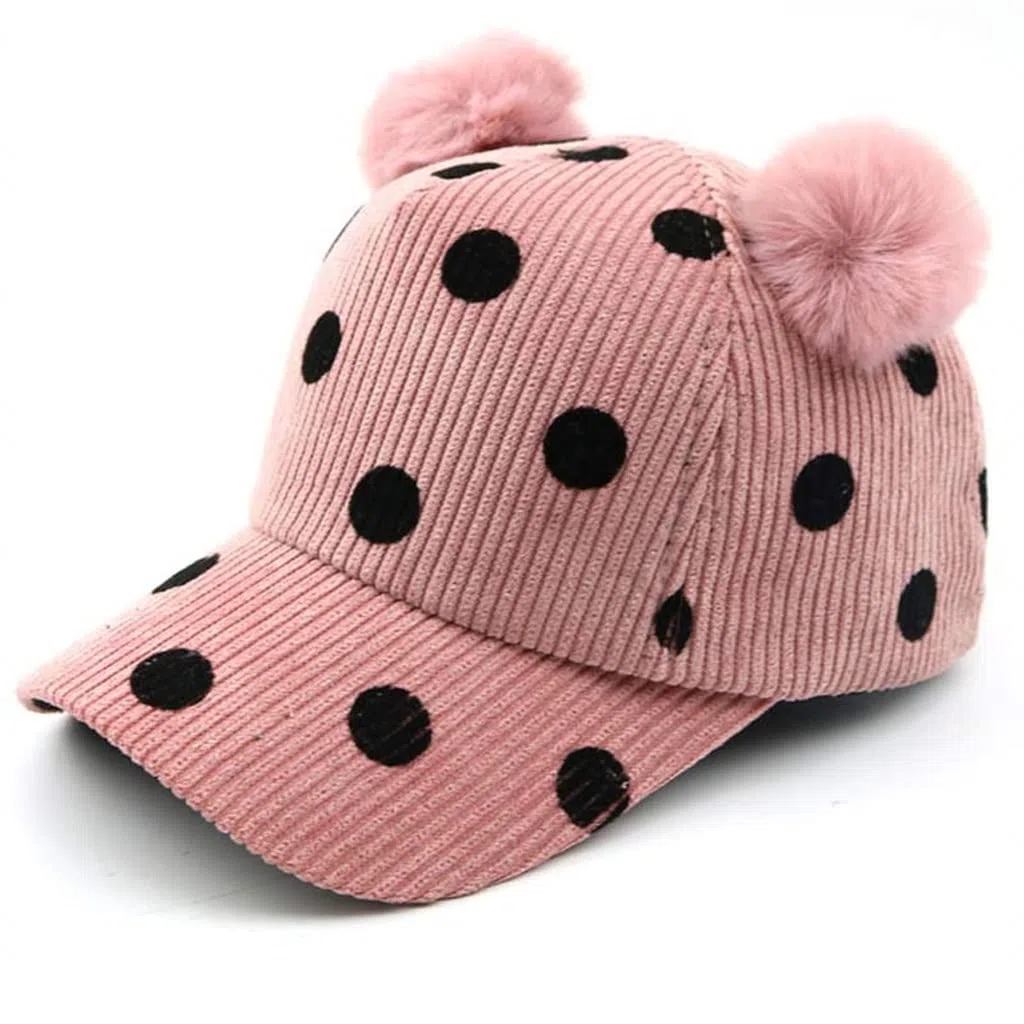 Gorra de béisbol para niños para niñas Niños 2-8 años Otoño Invierno Gorra para niños Rosa Gris Marrón Negro Ajustable (Color : Argento, Size : 50-54cm) (D 6 1/8)