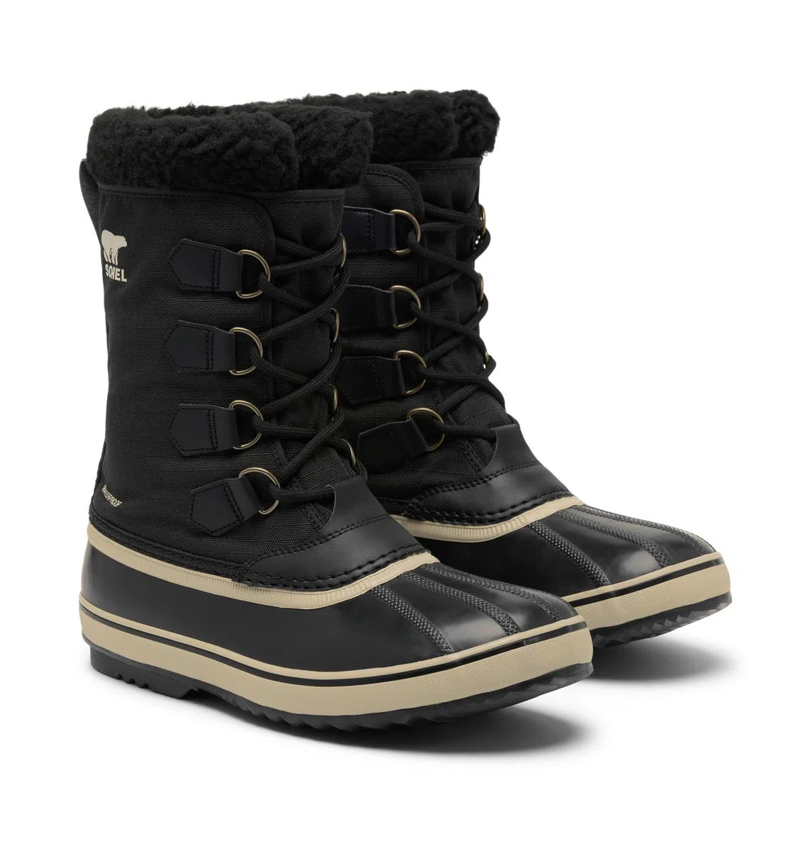 Sorel 1964 Pac Nylon WP Botas para Nieve impermeablesHombre