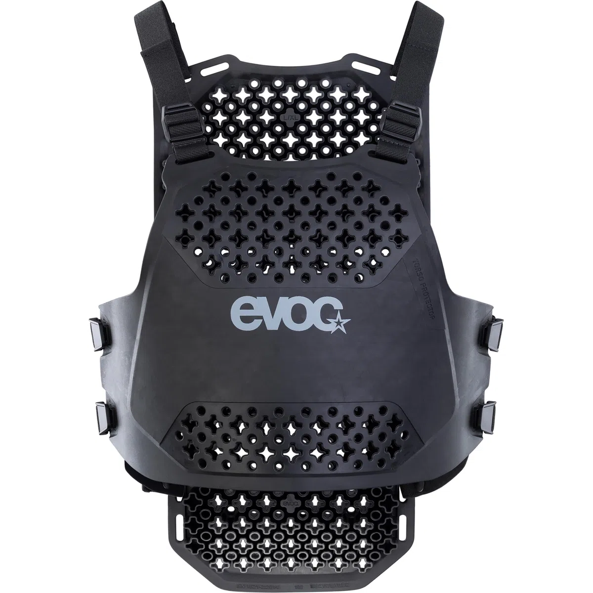 EVOC Torso Protector, Protective Vest (Back and Chest Protection, New LITESHIELD Flex Protector Technology, Maximum Flexibility, Insensitive to Temperature, 3D Ventilation, Size: