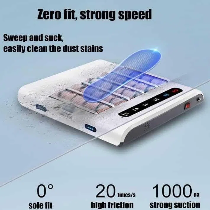 Máquina automática de limpieza de zapatos, pulidora recargable sin agua para uso doméstico y de oficina