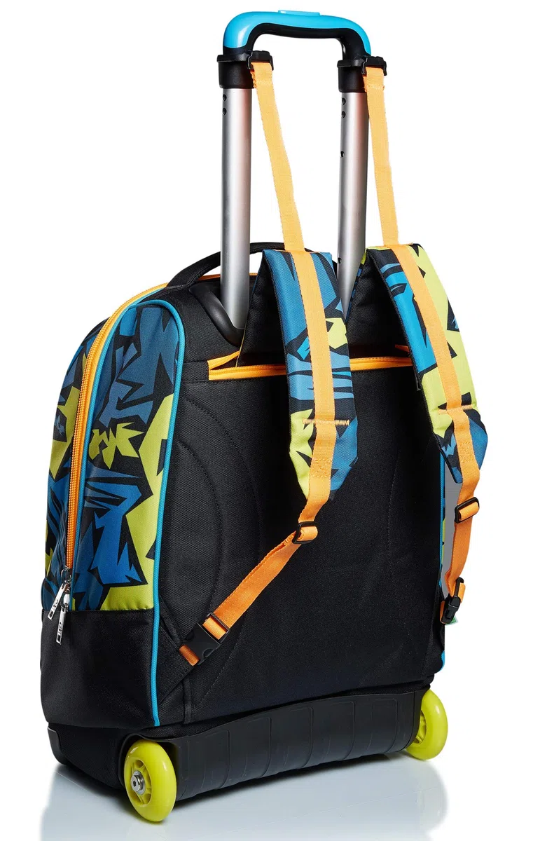 SJ GANG STYLE JAM GANG Big Trolley Mochila 2 en 1 con sistema Cross-Over Unisex niños (Pack de 1)