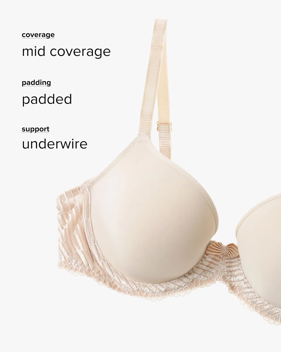 Wacoal Sujetador La Femme Contour para Mujer, Piel Natural, 90F