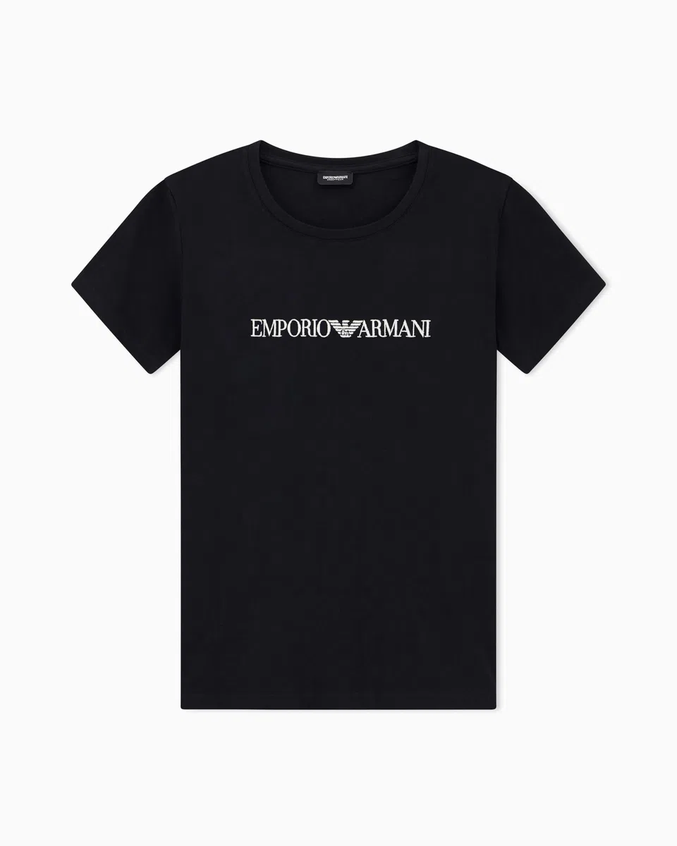 Emporio Armani Everyday Cotton T-Shirt Camiseta Mujer (Pack de 1)