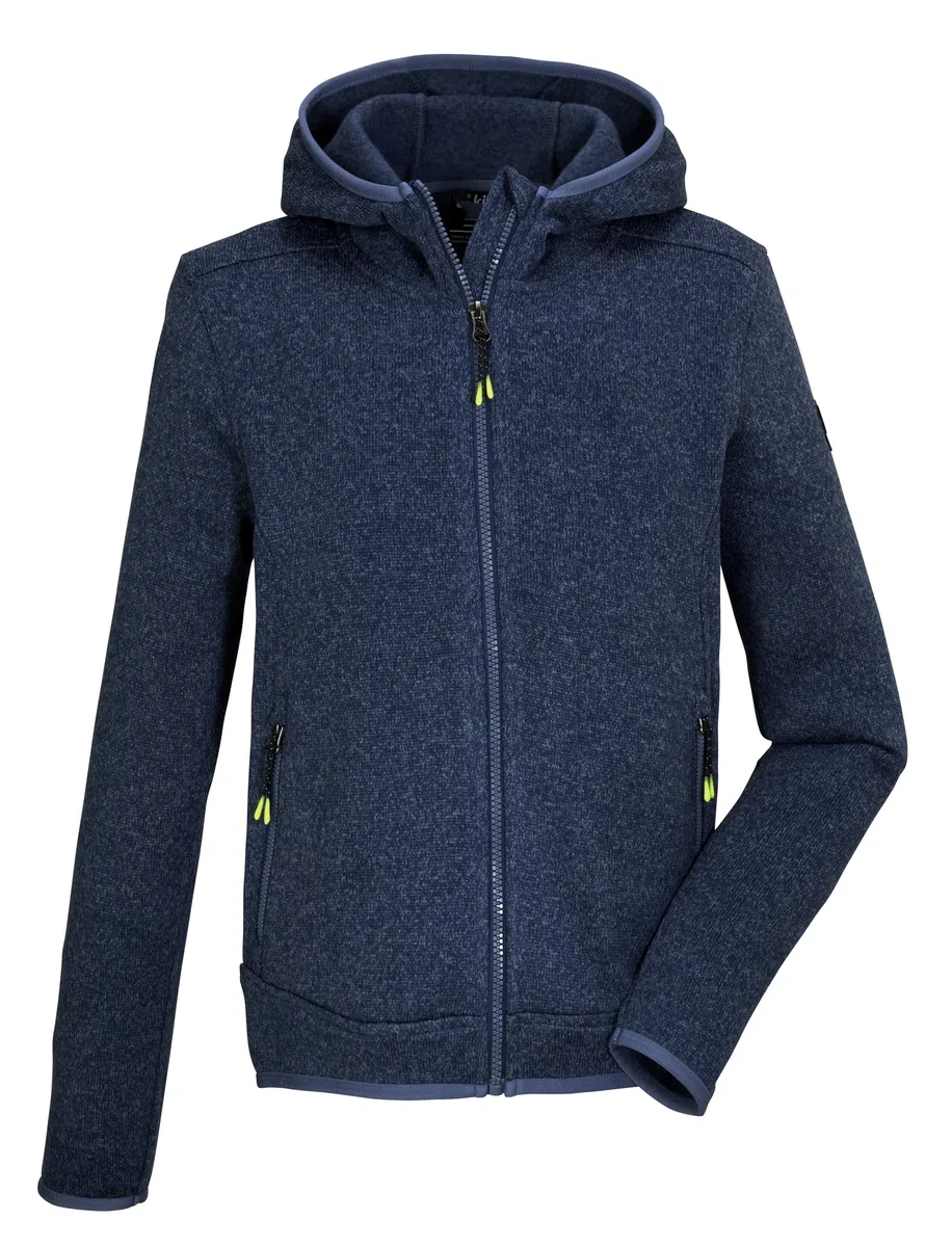 Killtec Kos 176 Bys Kntflc Jckt Chaqueta polar de punto con capucha Niños