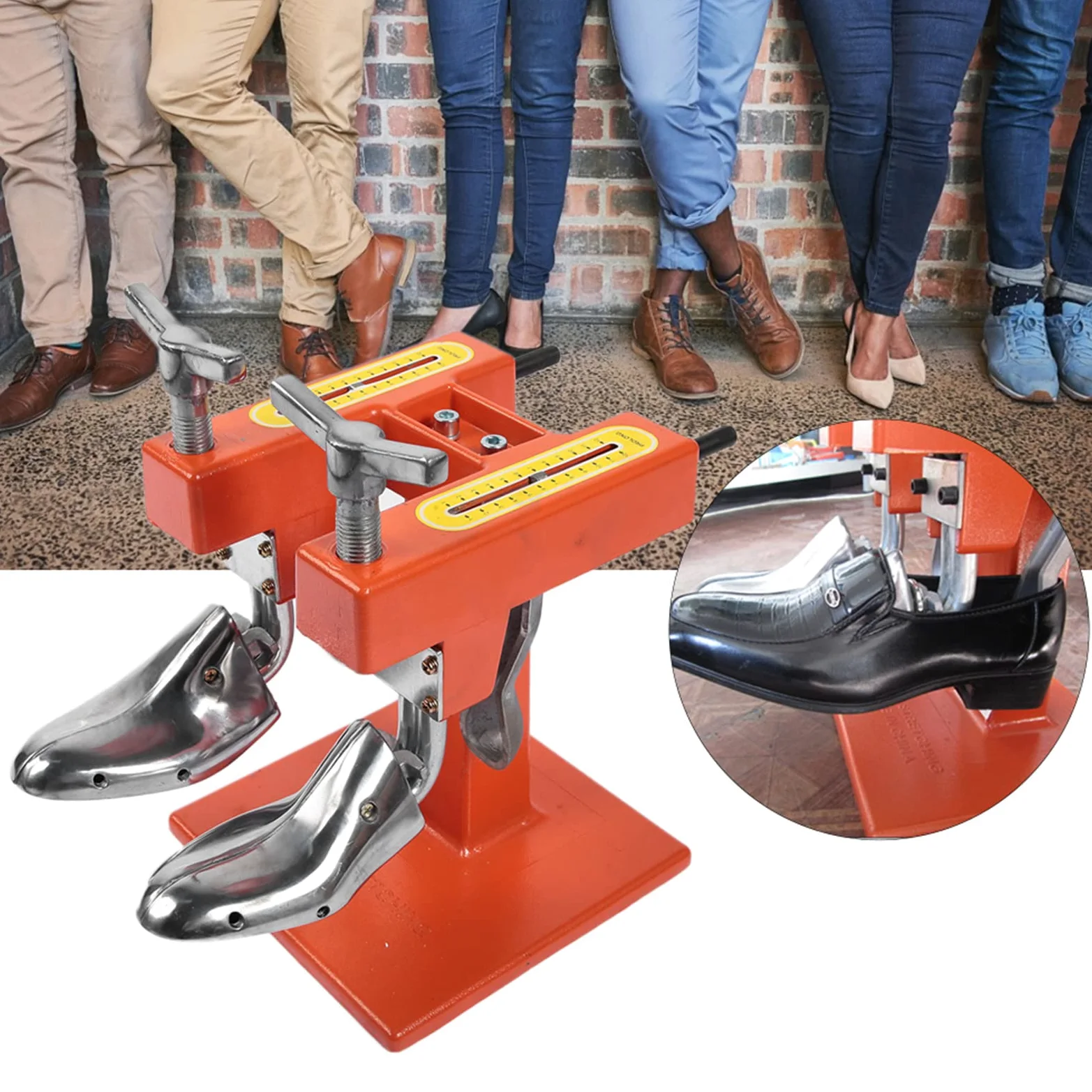 Herramienta Expansora de Zapatos Unidireccional, Diseño Ajustable para Hombres, Mujeres, Niños, Zapatos, Juego de 4 Piezas