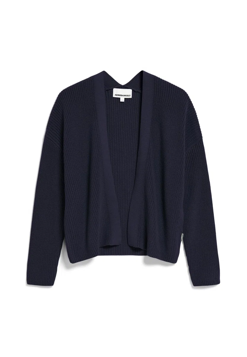ARMEDANGELS Chaqueta de punto para mujer Oversized Fit de algodón orgánico VALENTINAA corte holgado