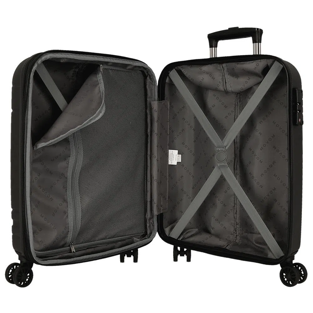 Disney Star Wars Storm Trooper, Maleta Fabricada en ABS, un Material rígido y Ligero, Ruedas Dobles, Cierre TSA de Joumma Bags