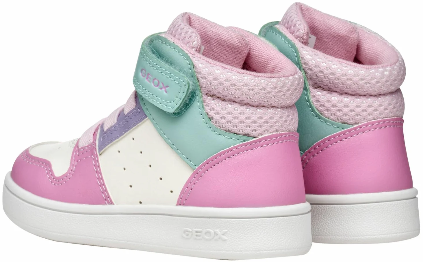 Geox B Eclyper Girl, Zapatillas Bebé-Niñas