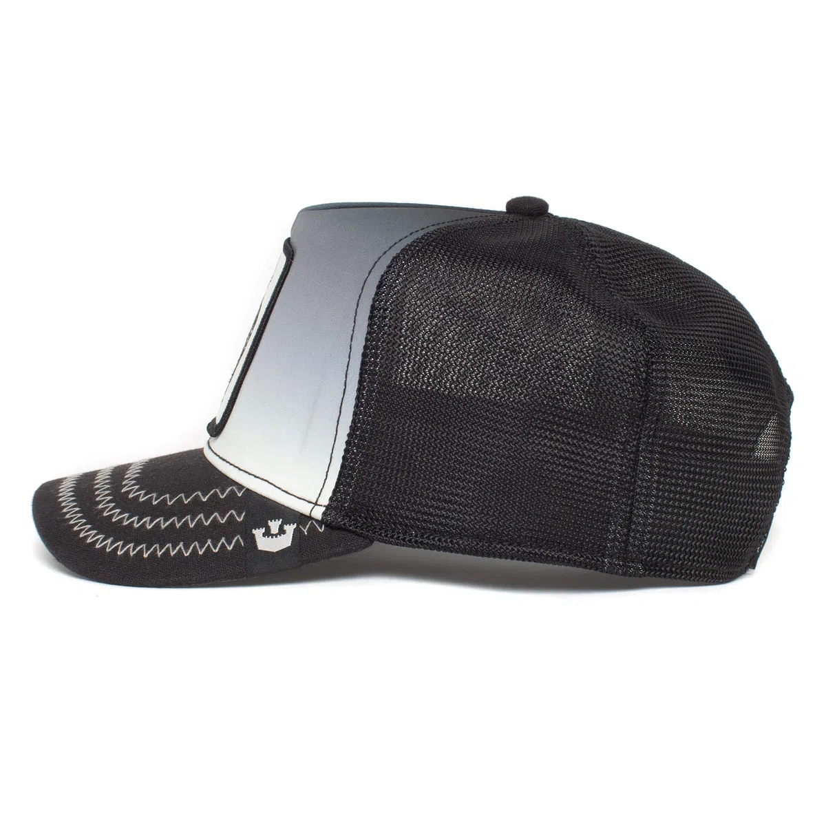 Goorin Bros Gorra Negra-Gris Buitre Back Off Buzzard