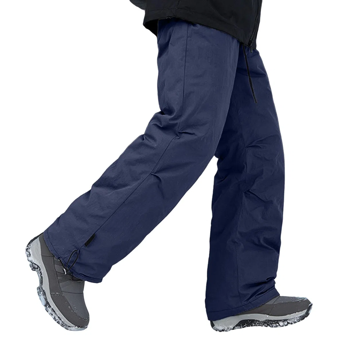 Pantalones casuales para todo tipo de clima, ideales para senderismo, escalada, trabajo, esquí de invierno, resistentes al agua, impermeables, térmicos, con aislamiento, cintura elástica y ajuste