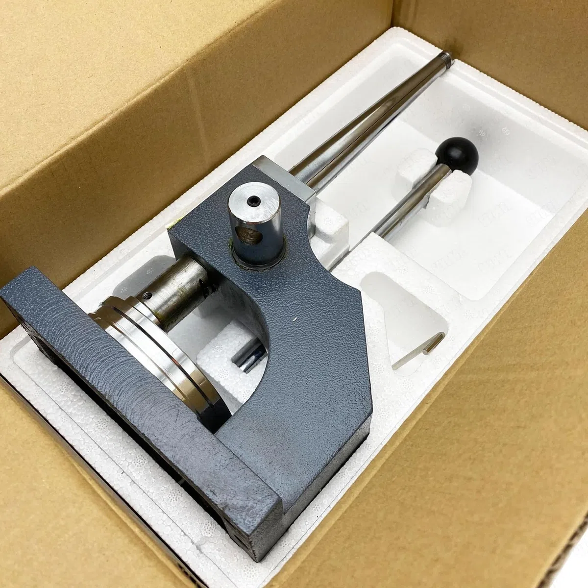Estirador y reductor de anillos, herramienta manual de medición de anillos con base pesada, medidor de anillos ajustable para ajustar el tamaño