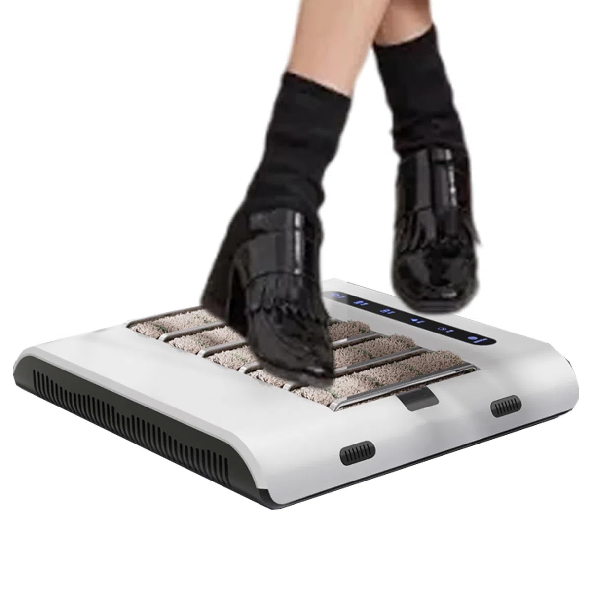 Pulidora automática de zapatos de inducción, limpiador eléctrico y cepillo de 260 rpm, limpieza sin agua para el hogar y el hotel