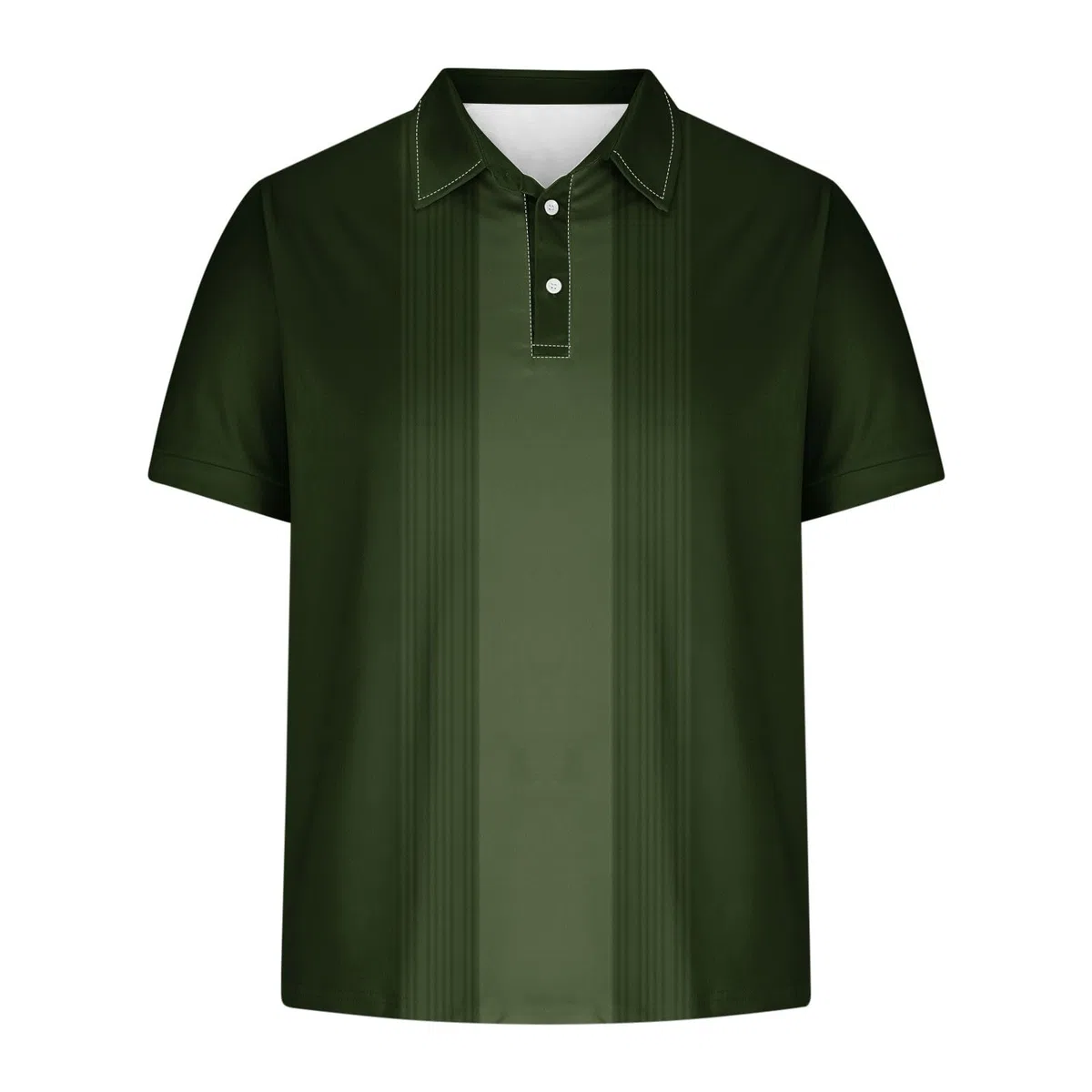 Poloshirts - Camisetas de manga corta con cuello de solapa para hombre, con solapa de botones impresos, ajuste regular, cómodo, capa base y ropa para uso diario casual